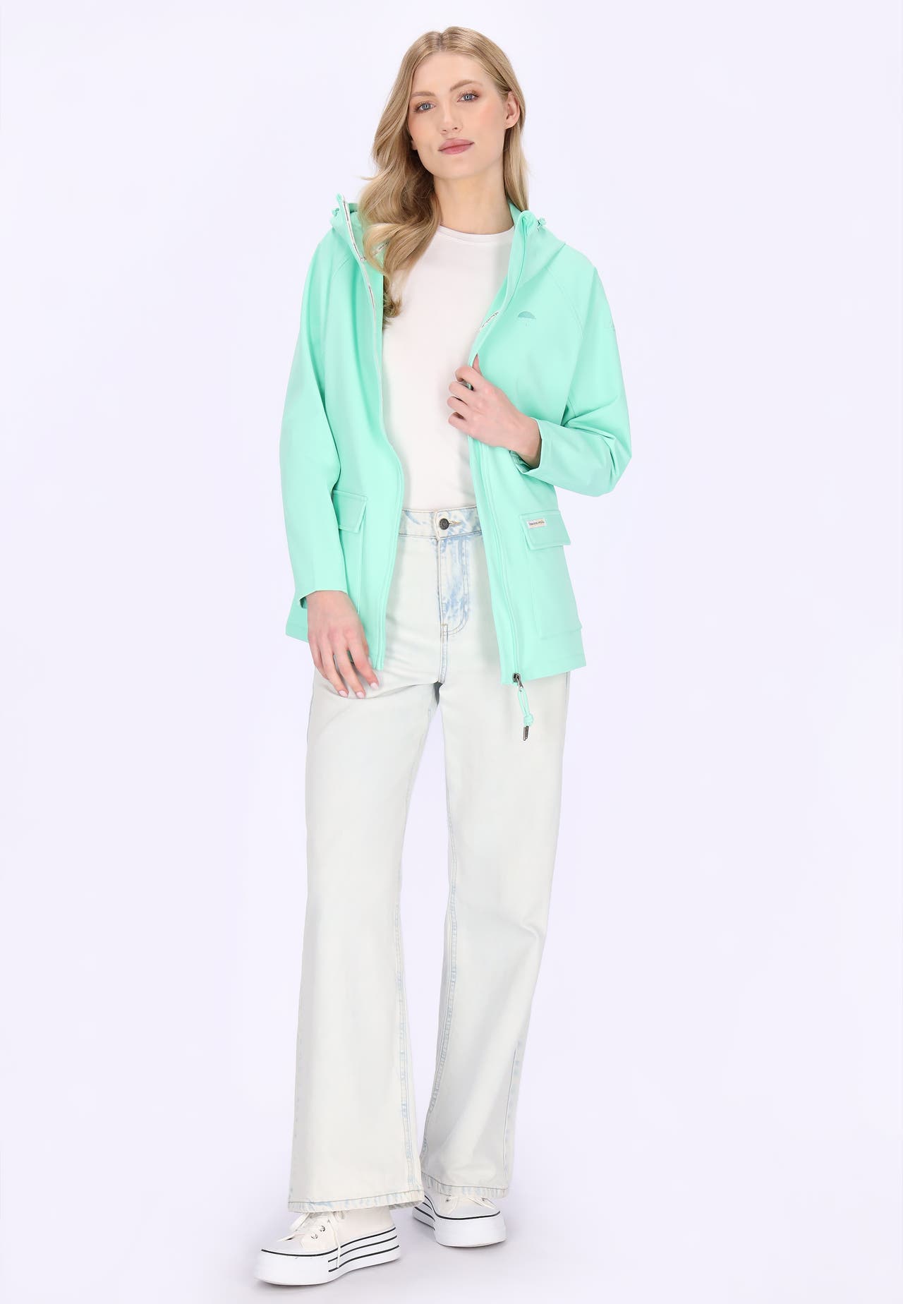 SCHMUDDELWEDDA Übergangsjacke mint, Bild 1