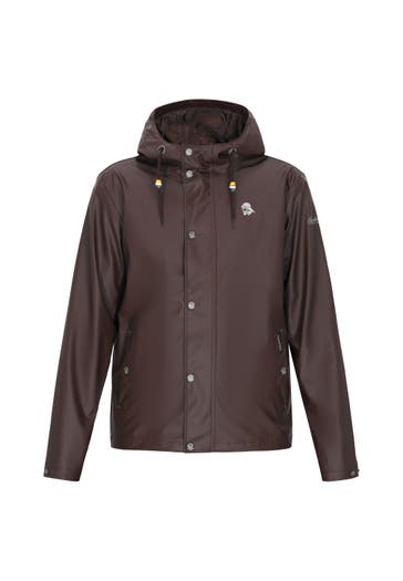 SCHMUDDELWEDDA Übergangsjacke dark brown