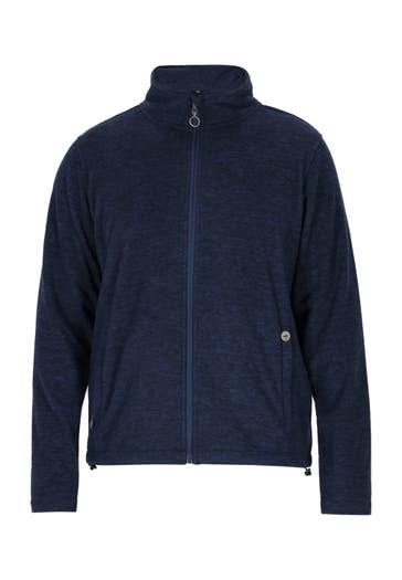 DREIMASTER Fleecejacke Marine Melange