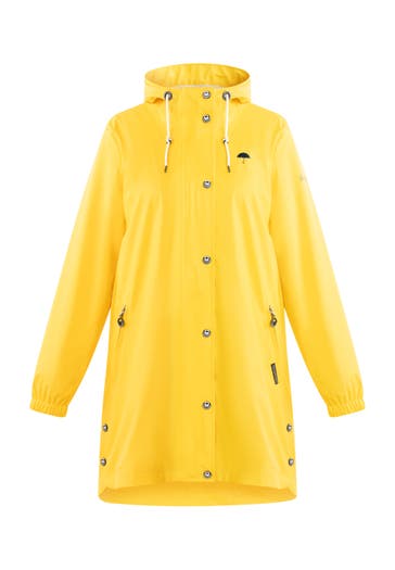 SCHMUDDELWEDDA Regenjacke Hellgelb