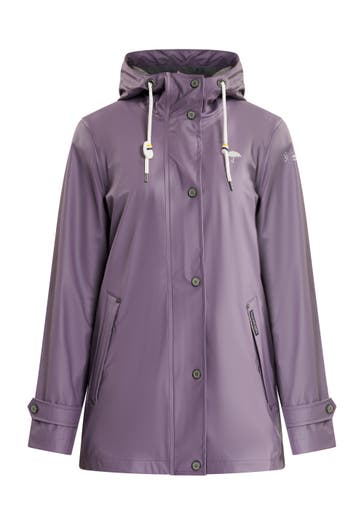 SCHMUDDELWEDDA Regenjacke Rauchlila