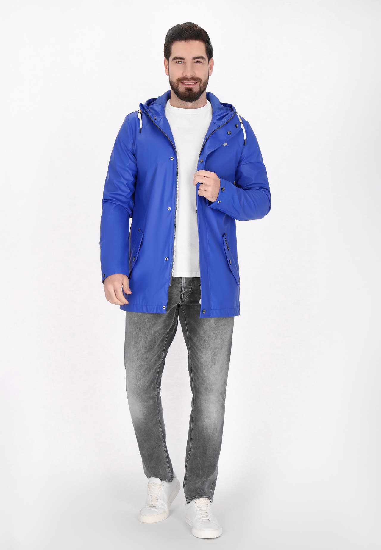 SCHMUDDELWEDDA Regenjacke Royal Blue, Bild 1