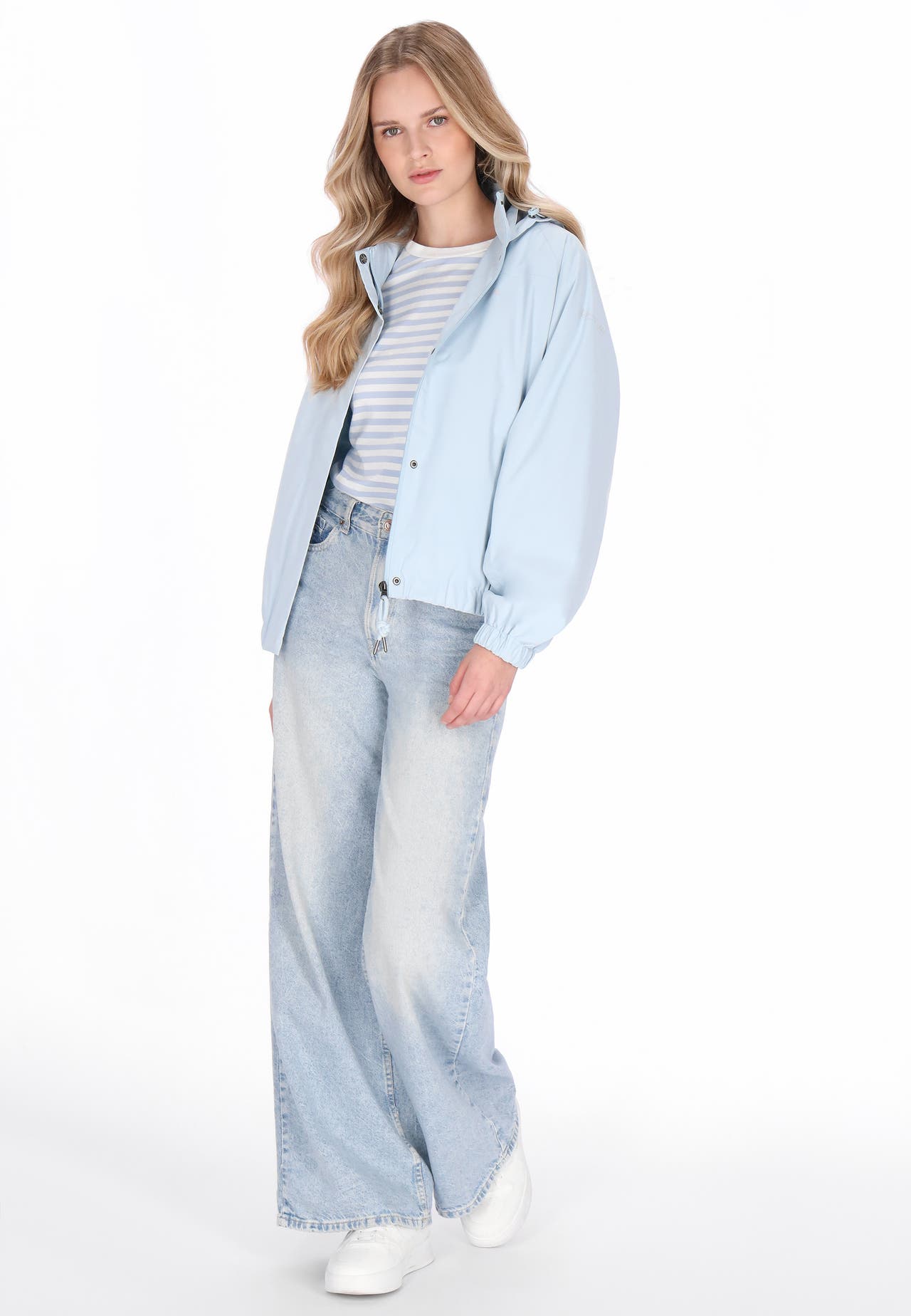SCHMUDDELWEDDA Übergangsjacke light blue, Bild 1