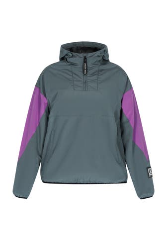 SCHMUDDELWEDDA Blouson Graublau Colorblock