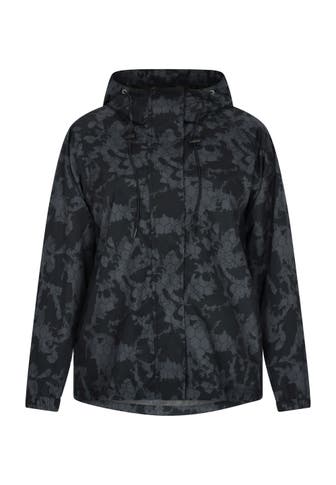 MYMO Übergangsjacke Dunkelgrau Schwarz Camouflage