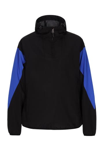 DREIMASTER Blouson Schwarz Königsblau Colorblock