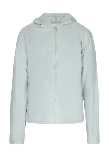 DREIMASTER Fleecejacke Blasses Türkis