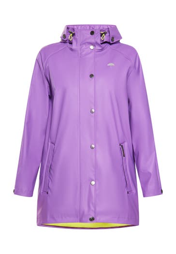 SCHMUDDELWEDDA Regenjacke Lila