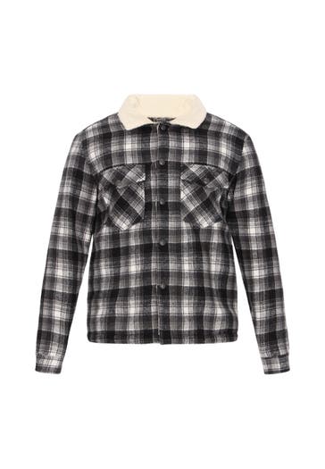 DREIMASTER Übergangsjacke black white