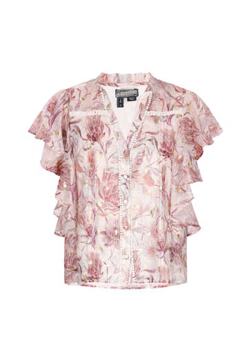 DREIMASTER Casual-Bluse rose