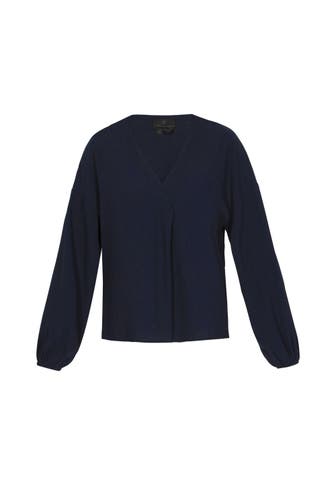 DREIMASTER Casual-Bluse navy