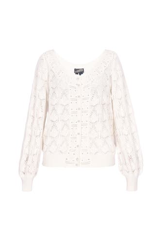 DREIMASTER Strickjacke offwhite