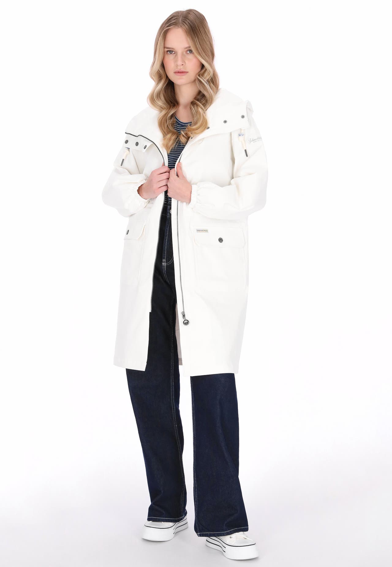 SCHMUDDELWEDDA Regenjacke offwhite, Bild 1