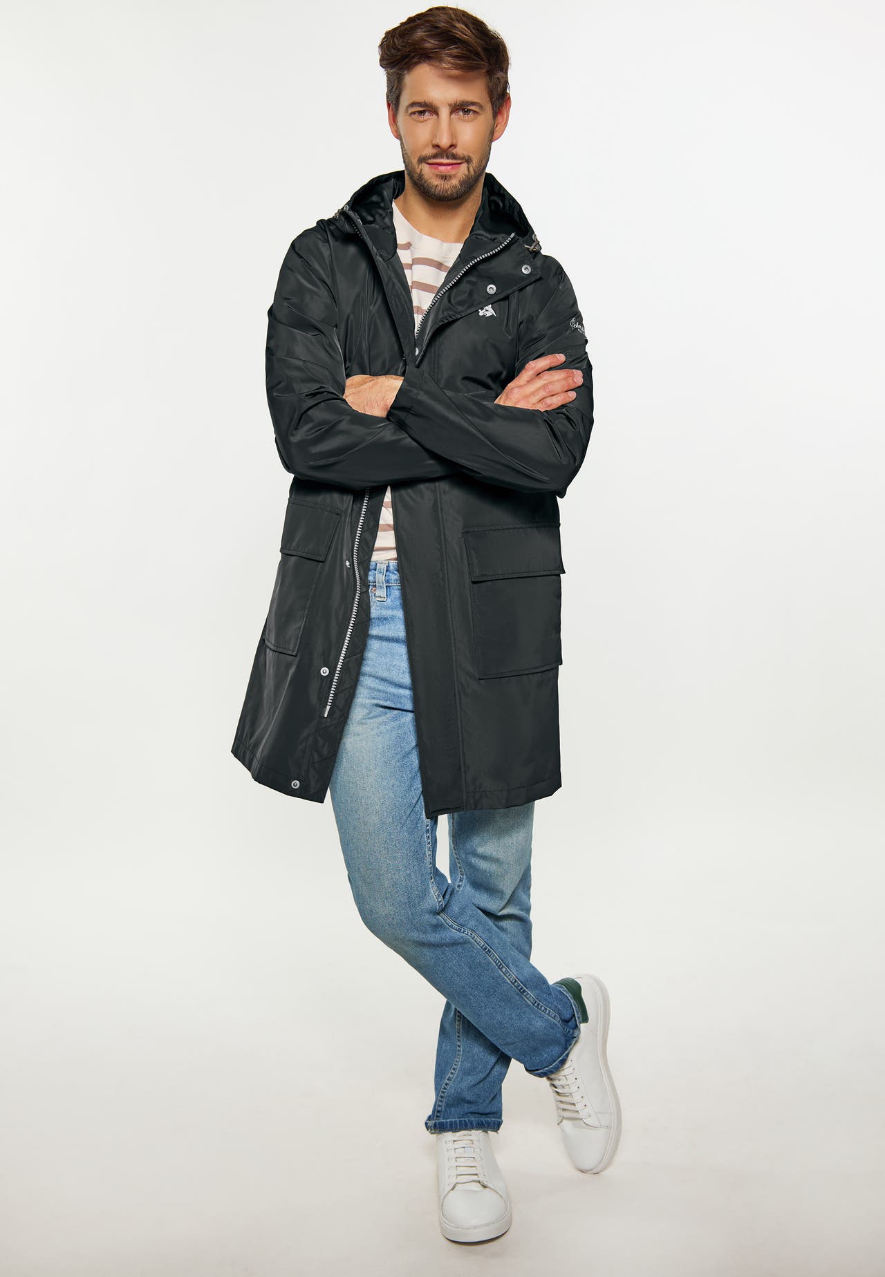 SCHMUDDELWEDDA Regenjacke Schwarz, Bild 1