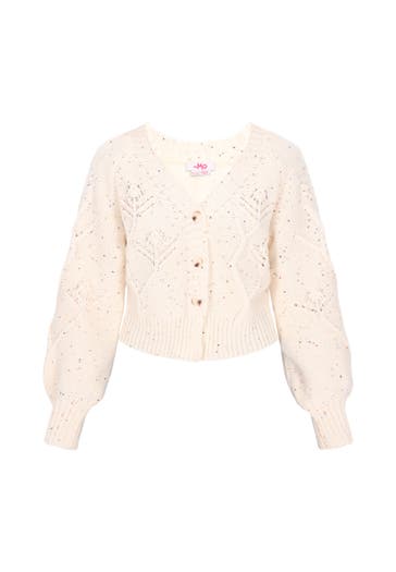 MYMO Strickjacke offwhite multicolor