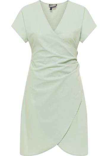 DREIMASTER Casual-Kleid Rauchmint