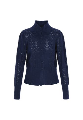 DREIMASTER Strickjacke navy
