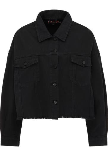 MYMO Jeansjacke Schwarz