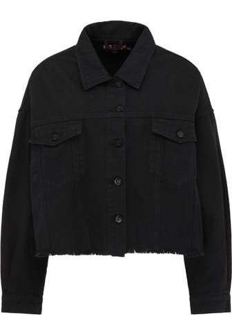 MYMO Jeansjacke Schwarz