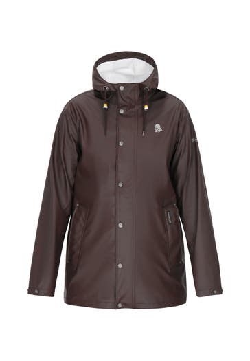 SCHMUDDELWEDDA Übergangsjacke dark brown