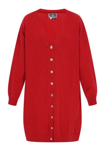 DREIMASTER Strickjacke red