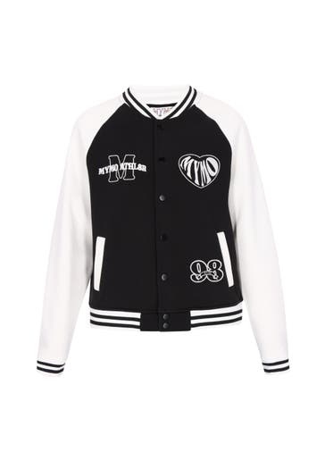 MYMO Übergangsjacke offwhite black