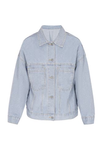 MYMO Übergangsjacke Blue Stripes