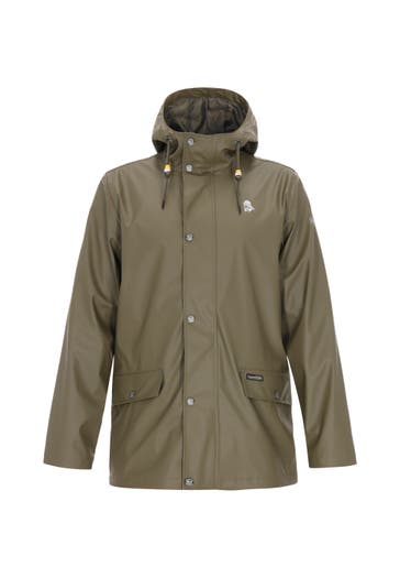 SCHMUDDELWEDDA Regenjacke olive