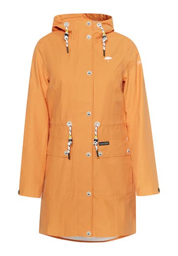SCHMUDDELWEDDA Regenjacke Hellorange