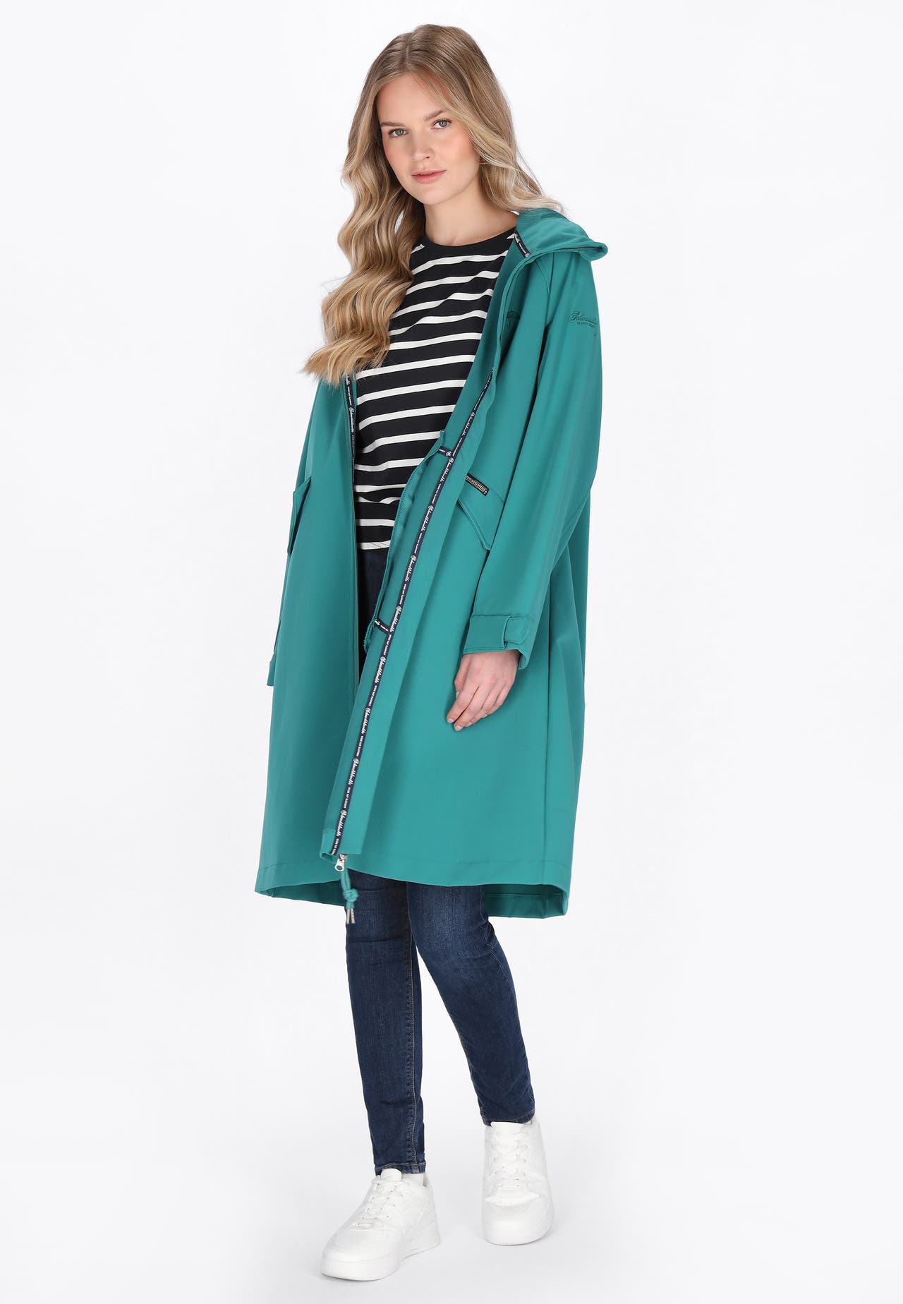 SCHMUDDELWEDDA Übergangsjacke dark teal, Bild 1