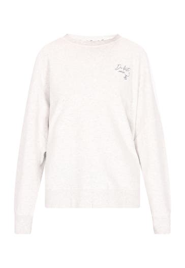 DREIMASTER Sweatshirt Wollweiss Melange