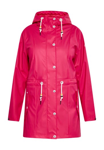 SCHMUDDELWEDDA Regenjacke Himbeerpink