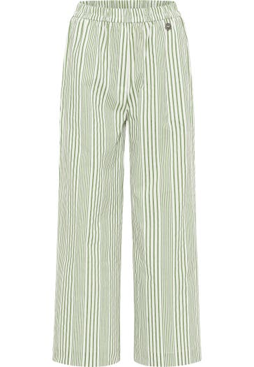 DREIMASTER Stoffhose Wollweiss Helloliv Loose Fit