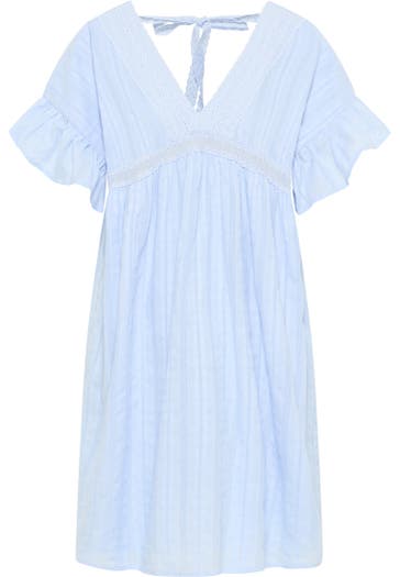 DREIMASTER Casual-Kleid Hellblau