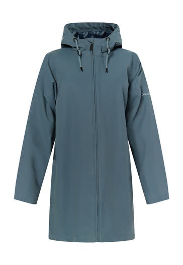 DREIMASTER Regenjacke Graublau