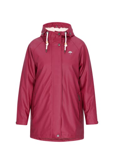 SCHMUDDELWEDDA Übergangsjacke wine red