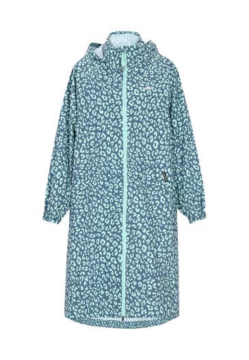 SCHMUDDELWEDDA Regenjacke aqua navy leo