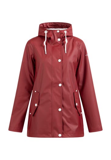 DREIMASTER Regenjacke Dunkelrot