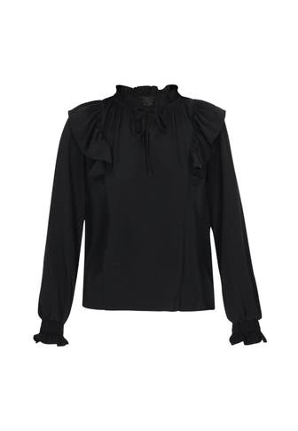 DREIMASTER Casual-Bluse black