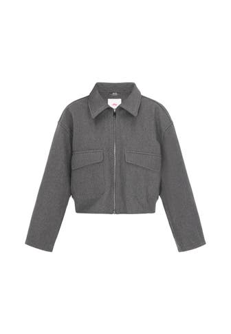 MYMO Übergangsjacke grey melange