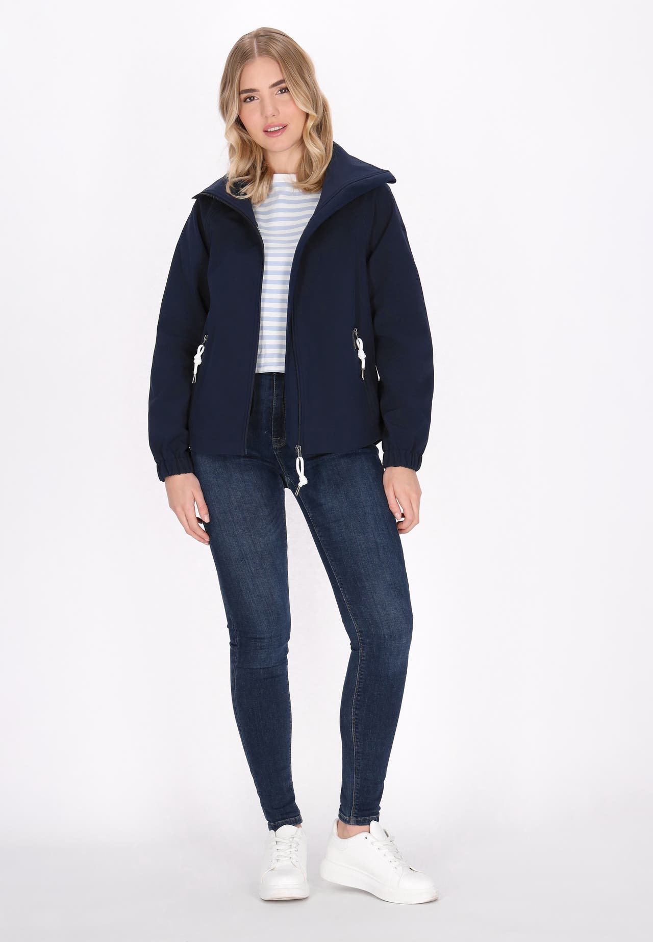 SCHMUDDELWEDDA Übergangsjacke navy, Bild 1