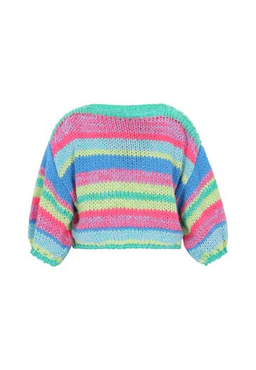 MYMO Pullover blue multicolor