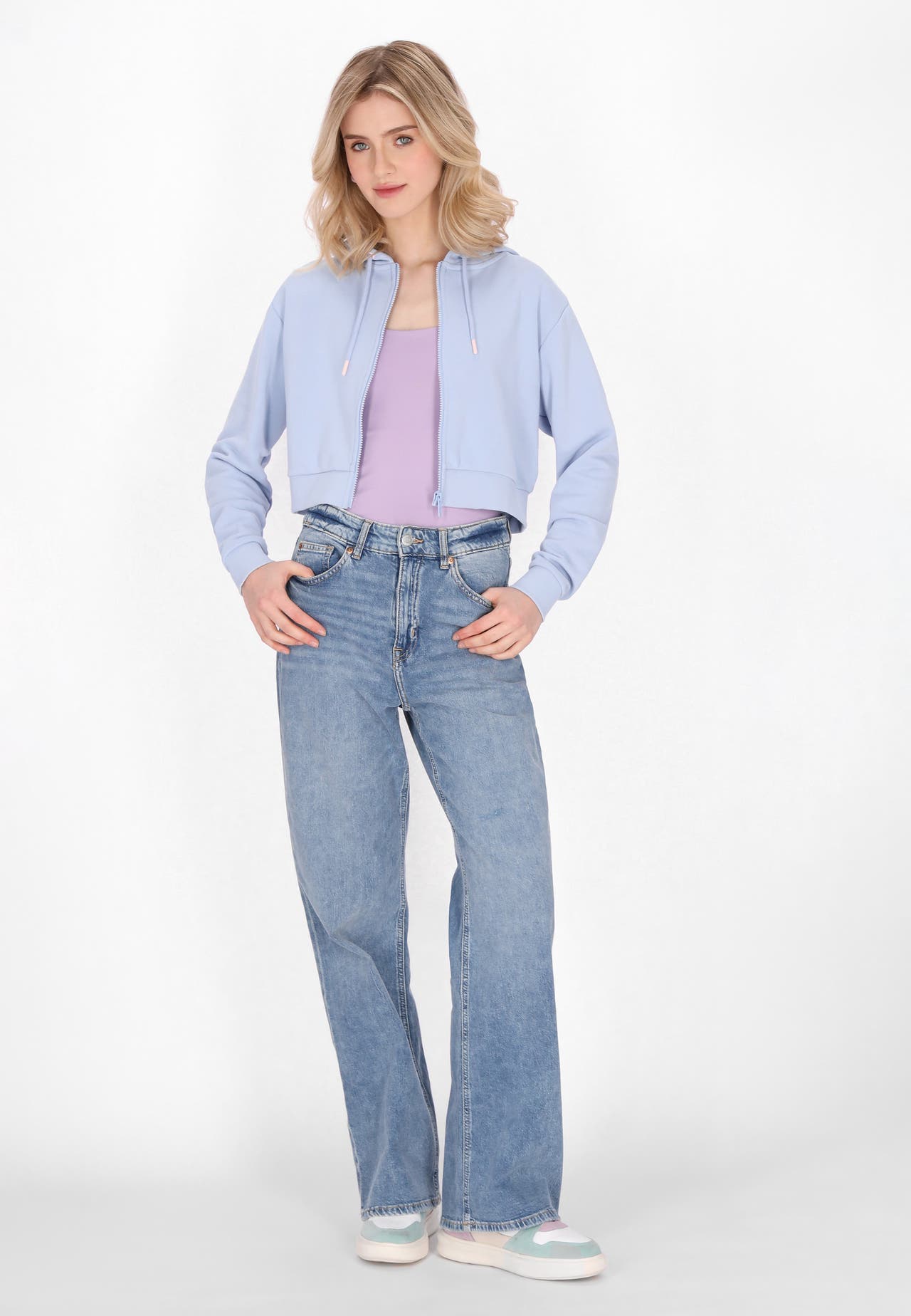 MYMO Hoodie light blue, Bild 1