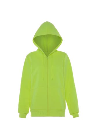 MYMO Sweatjacke Saure Limette