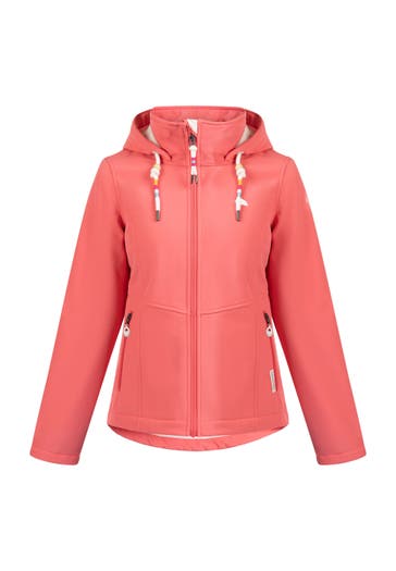 SCHMUDDELWEDDA Übergangsjacke Korallenpink-280