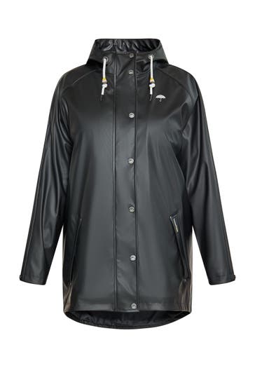 SCHMUDDELWEDDA Regenjacke Schwarz