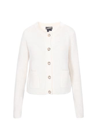 DREIMASTER Strickjacke offwhite