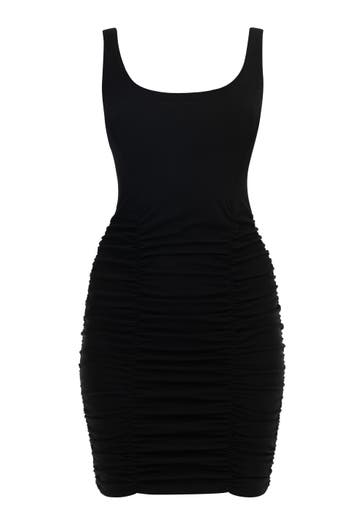 MYMO Casual-Kleid Schwarz