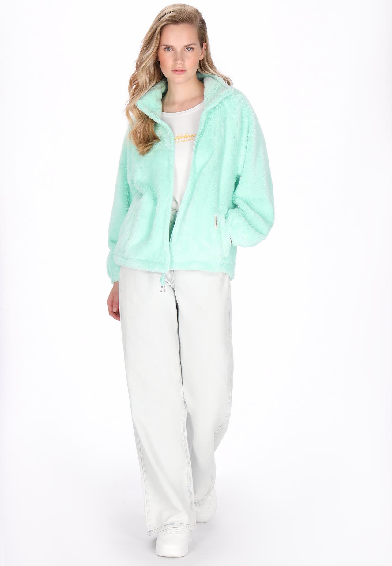 SCHMUDDELWEDDA Sweatjacke mint, Bild 1
