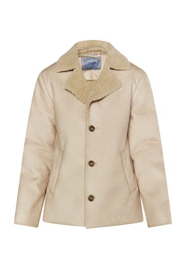 DREIMASTER Übergangsjacke Cremebeige